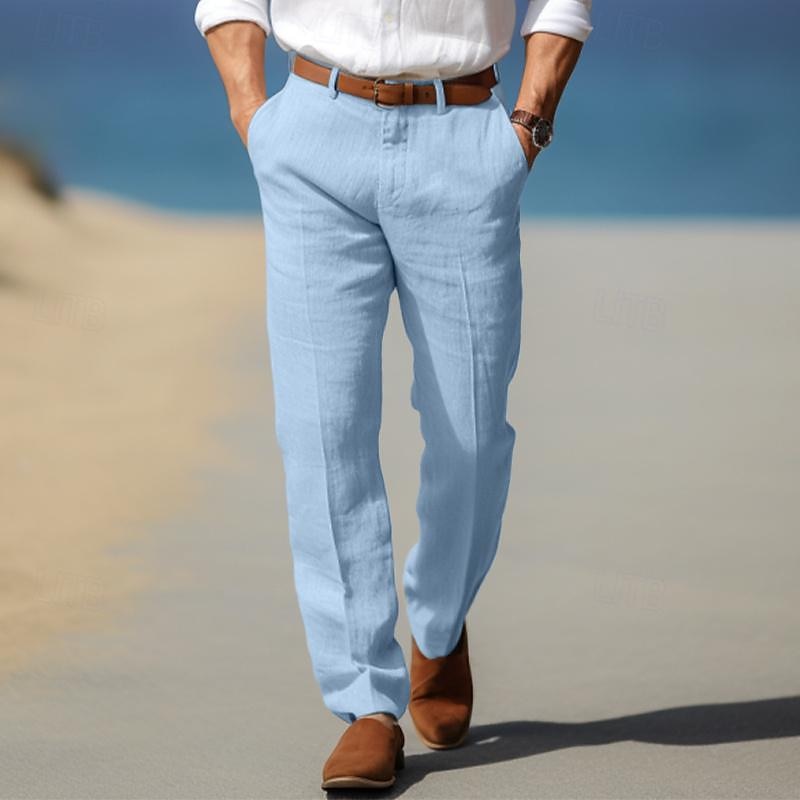 Loïc - Pantalon Lin Respirant Léger