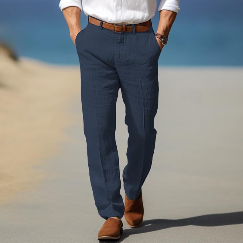 Loïc - Pantalon Lin Respirant Léger