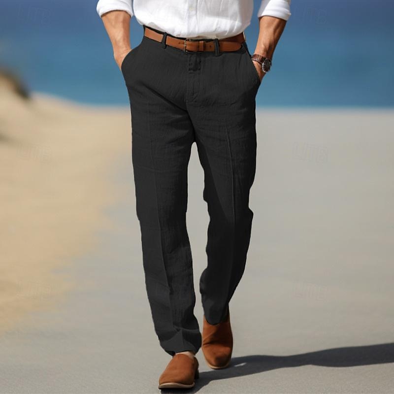 Loïc - Pantalon Lin Respirant Léger