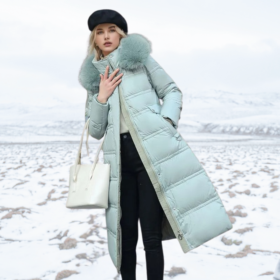 Émilie - Parka Capuche Fourrée Imperméable