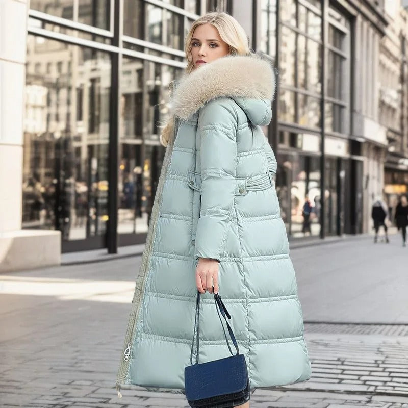 Émilie - Parka Capuche Fourrée Imperméable