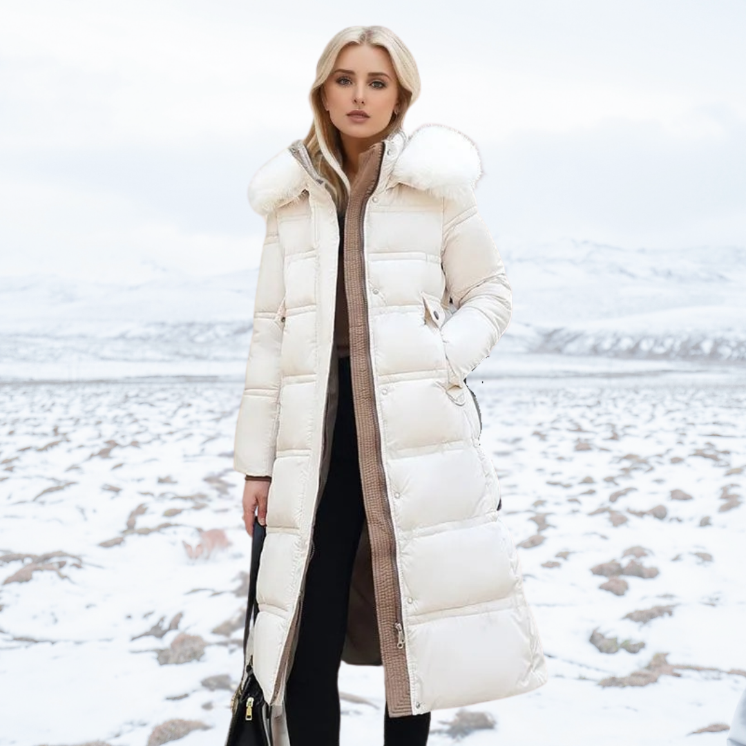 Émilie - Parka Capuche Fourrée Imperméable