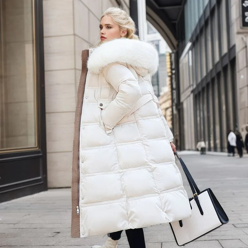 Émilie - Parka Capuche Fourrée Imperméable