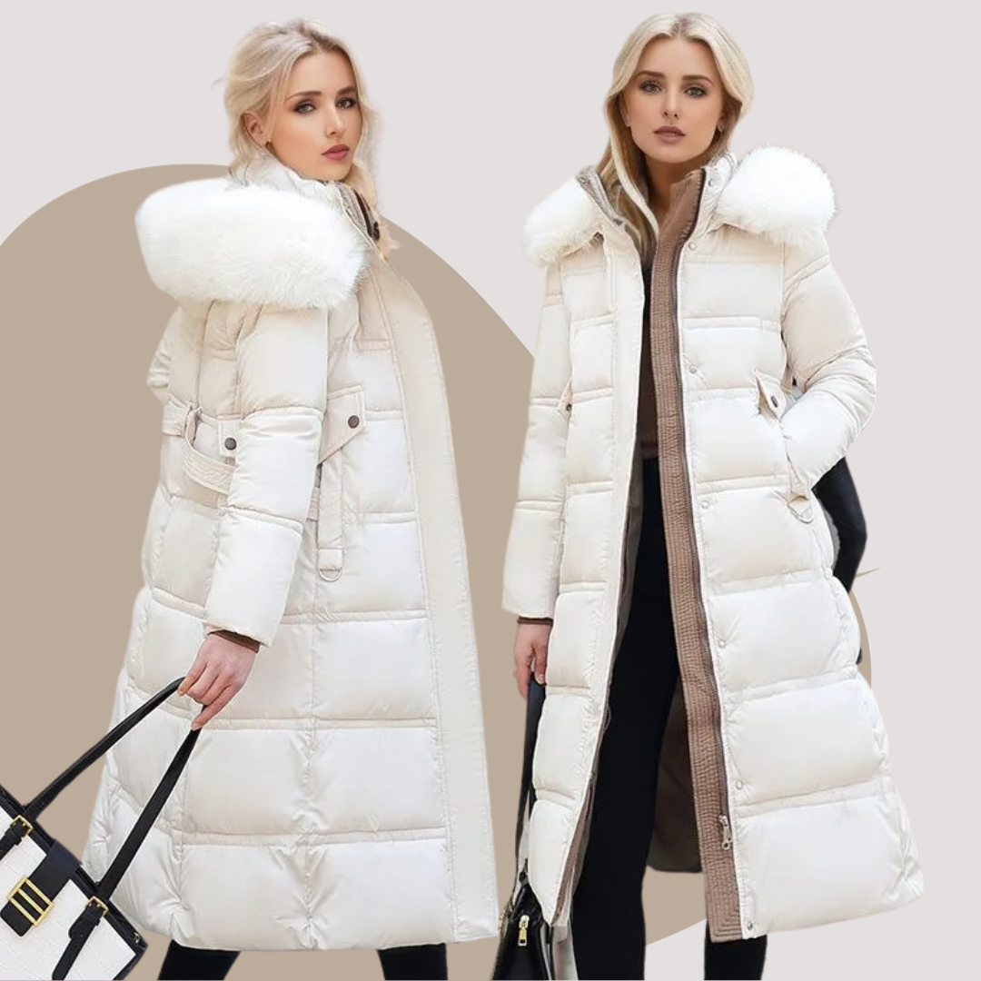 Émilie - Parka Capuche Fourrée Imperméable