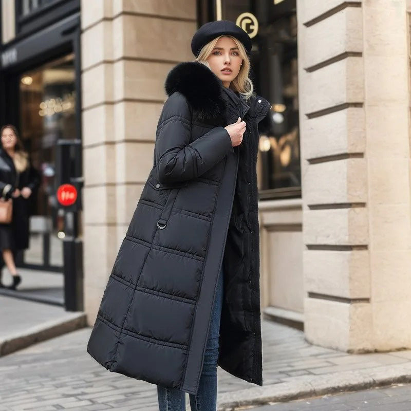 Émilie - Parka Capuche Fourrée Imperméable