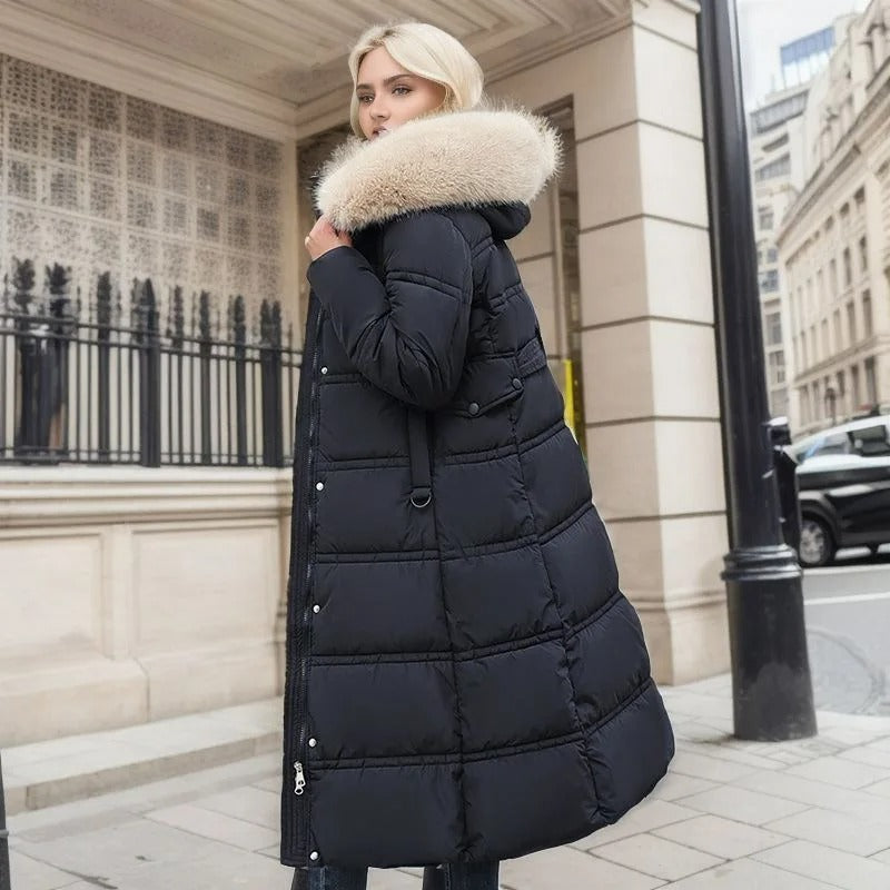 Émilie - Parka Capuche Fourrée Imperméable