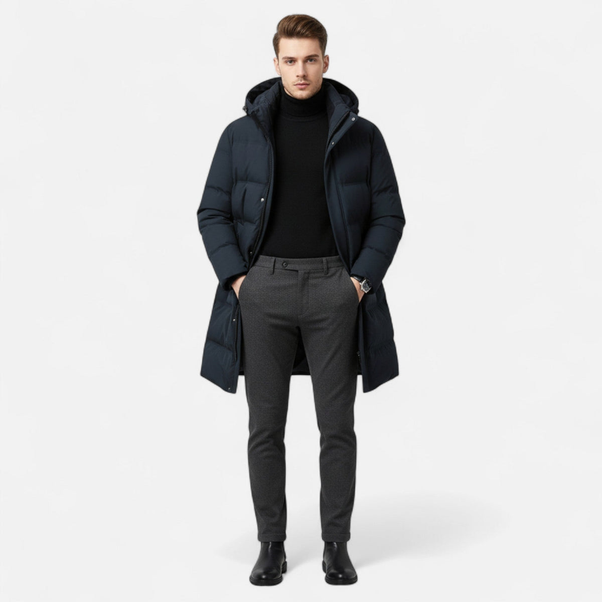Gérard - Parka Duvet Capuche Ajustée