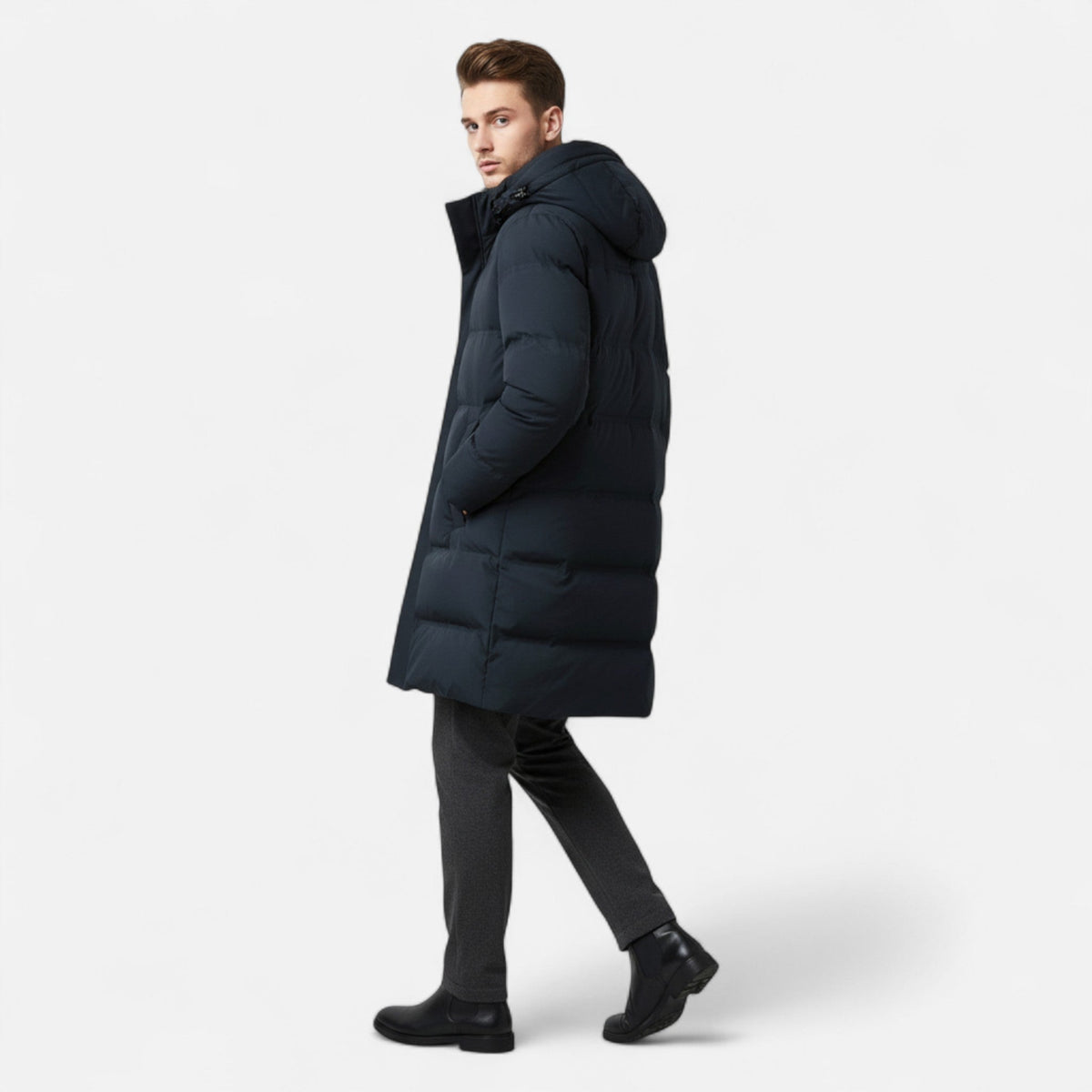 Gérard - Parka Duvet Capuche Ajustée