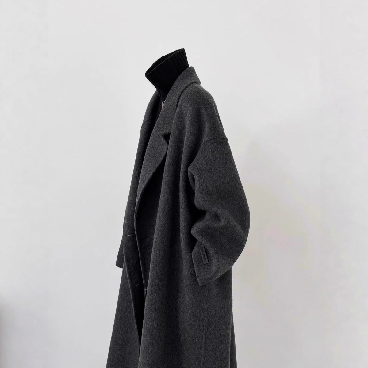 Pétronille - Manteau Laine Oversize Revers