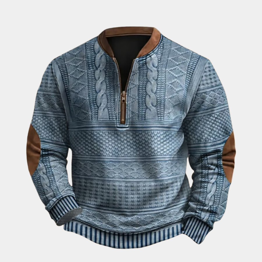 Vincent - Polo Manche Longue Zippé