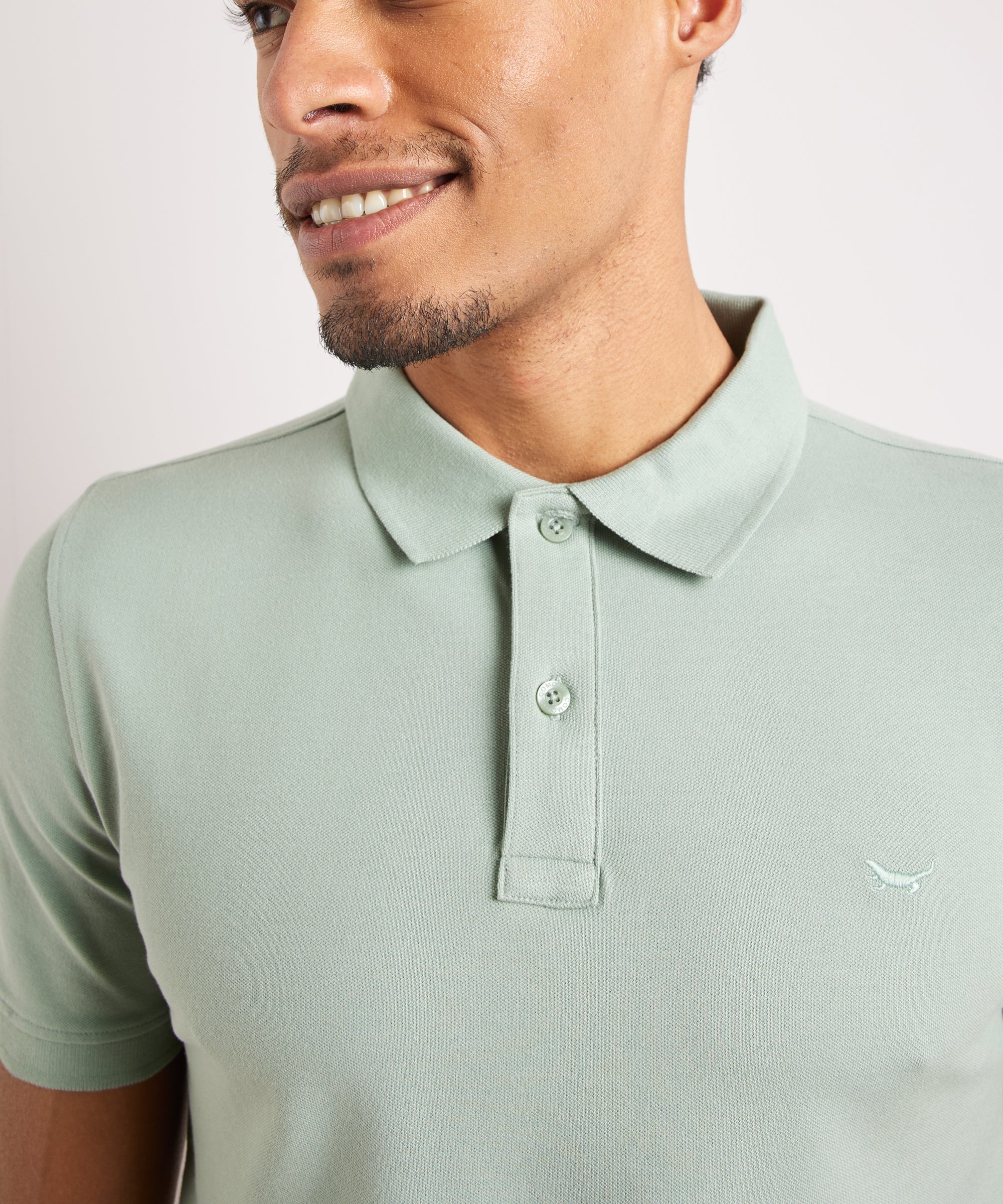 Polo homme slim fit stretch