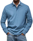 Polo manches longues homme luxe