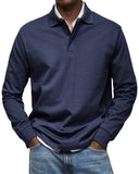 Polo manches longues homme luxe
