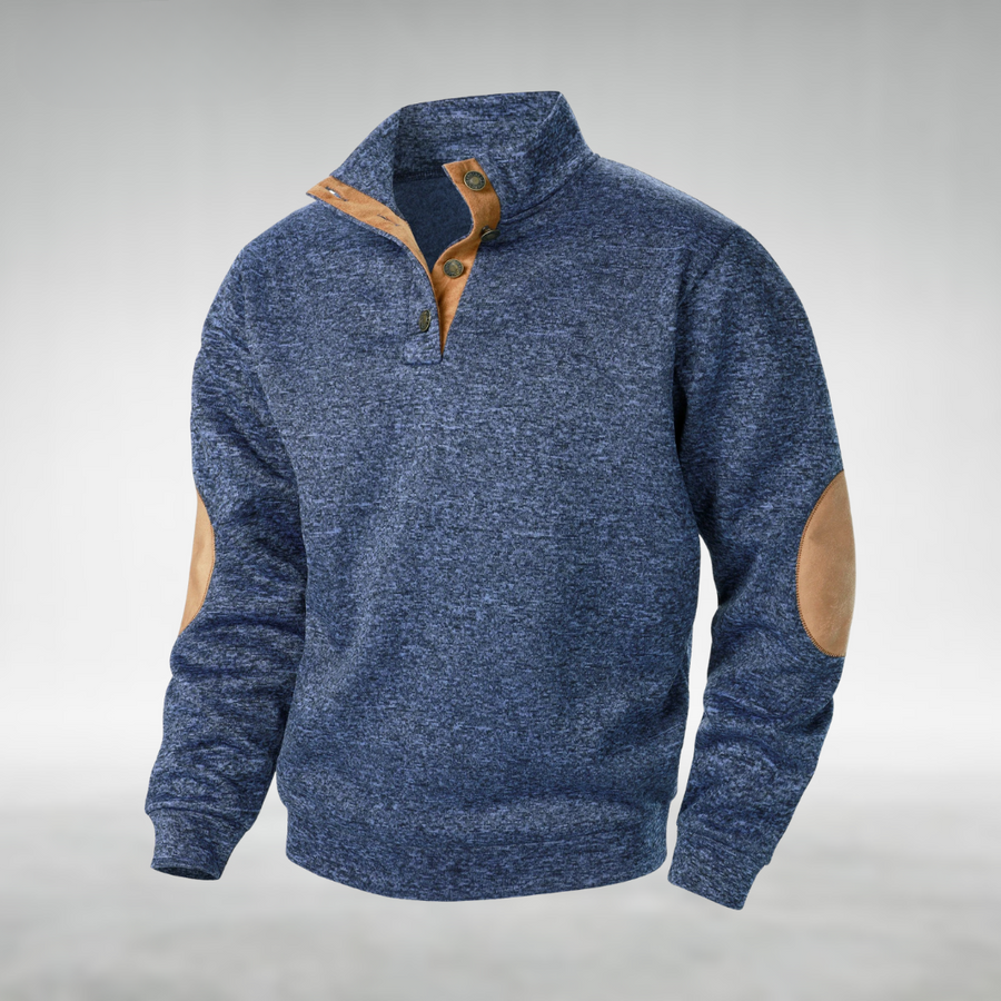 Lucas - Pull Classique Maille Lisse