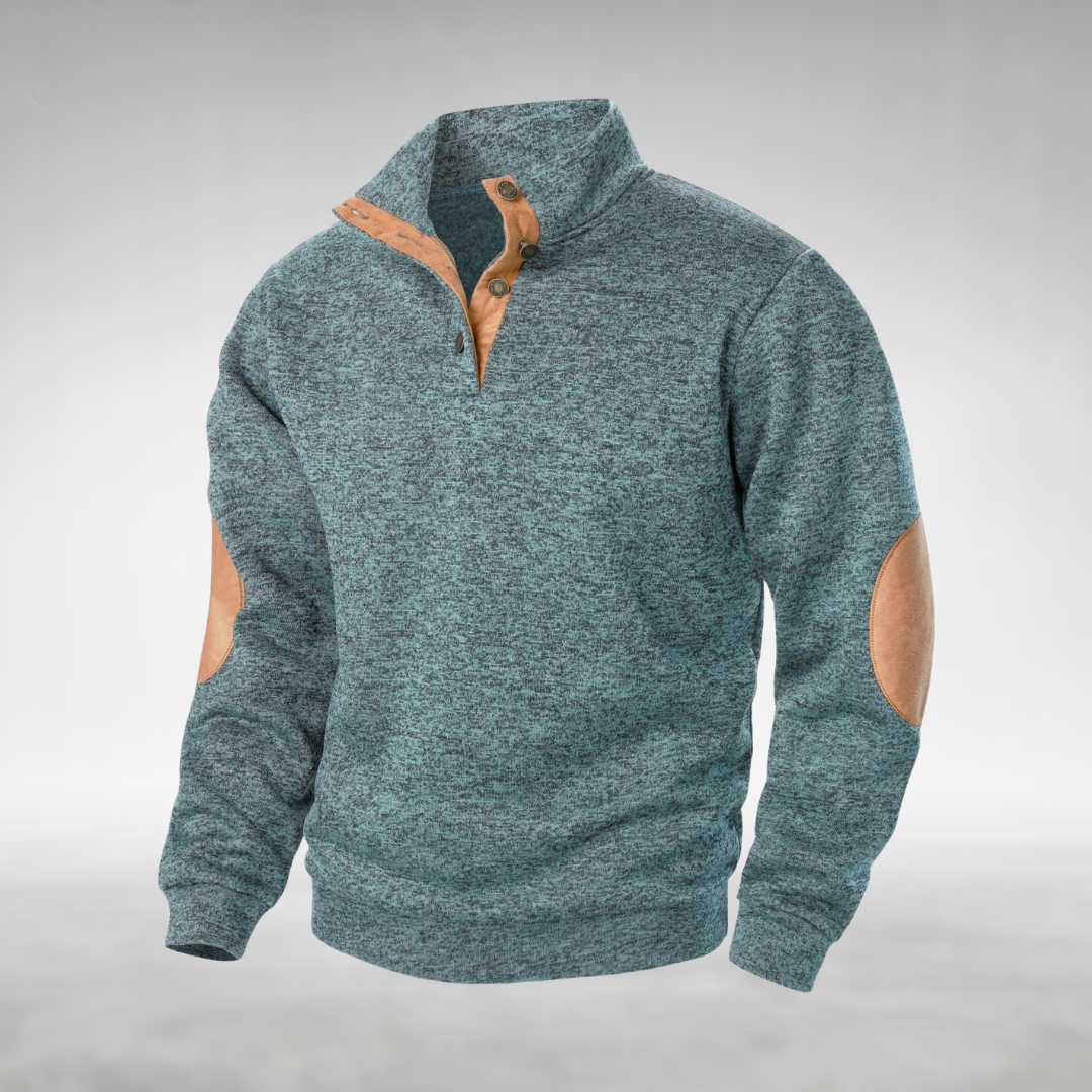 Lucas - Pull Classique Maille Lisse