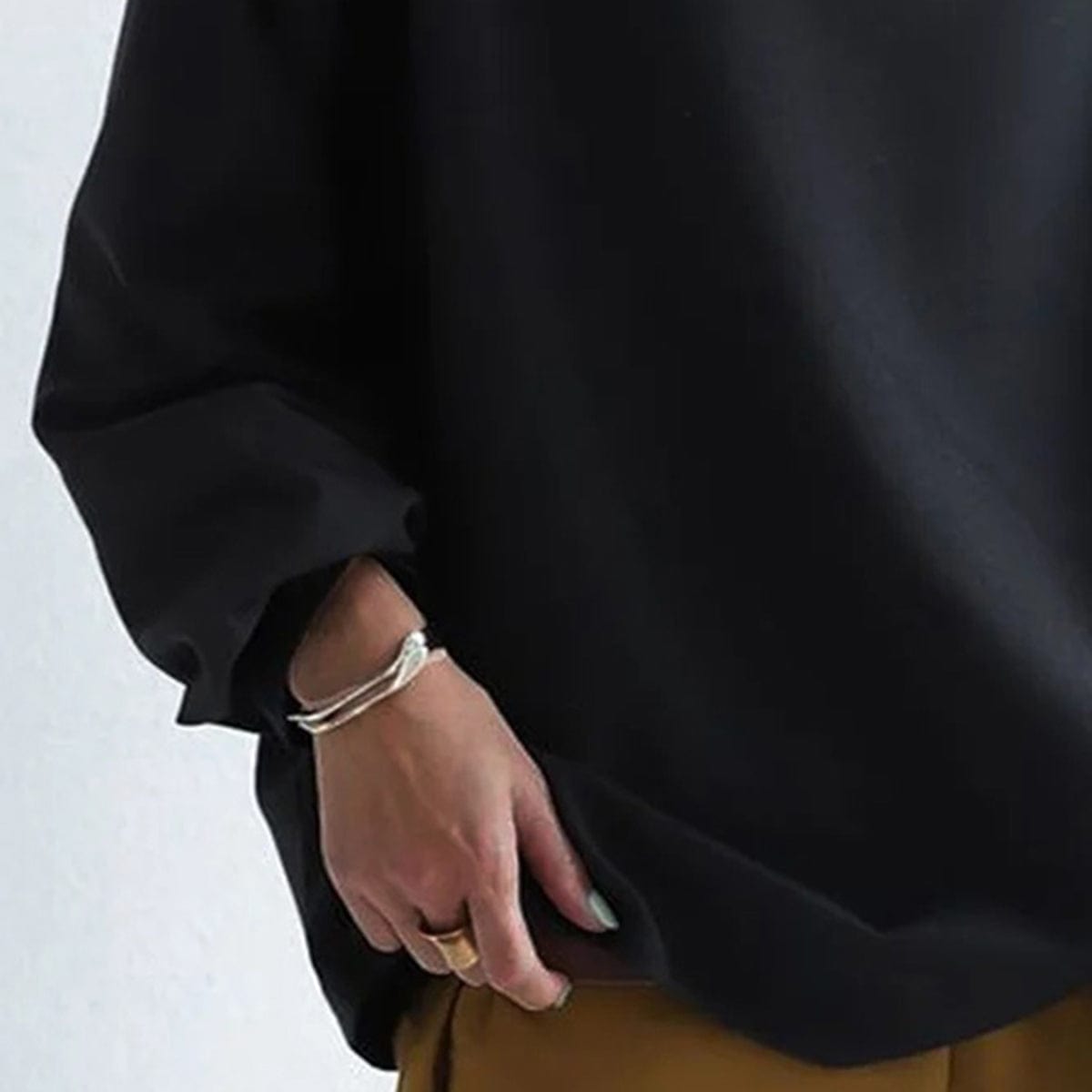 Pull col montant femme en maille douce