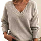 Pull Col Rond Cachemire Femme Léger et Chaud