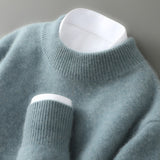 Pull en cachemire col V homme coupe ajustée