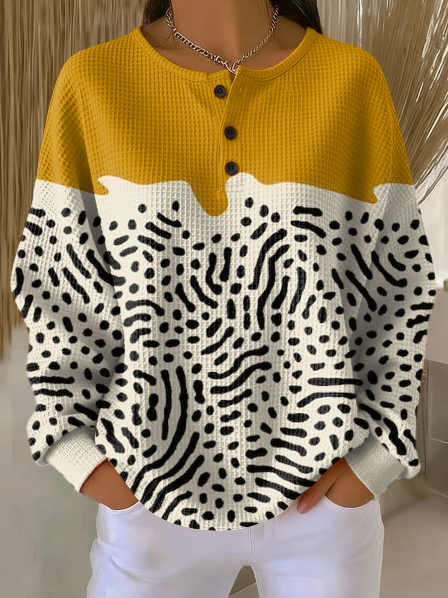 Pull en maille gaufre épaisse femme, manches longues, intérieur brossé