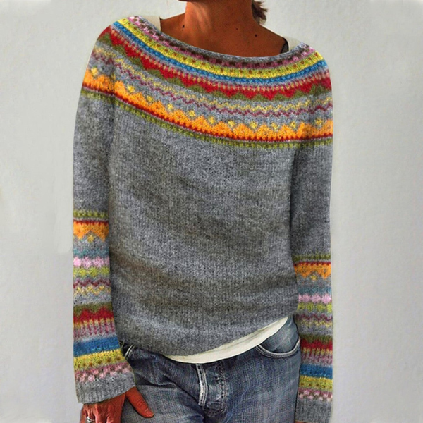 Virginie - Pull Maille Rétro