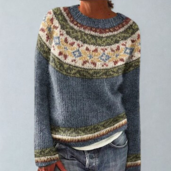 Virginie - Pull Maille Rétro