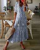 Robe Bohème Fluide Femme Été