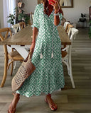 Robe Bohème Fluide Femme Été