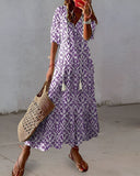 Robe Bohème Fluide Femme Été