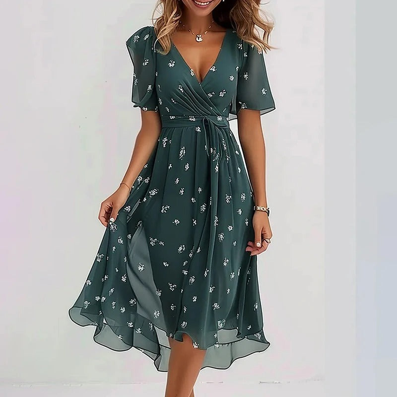 Robe cintrée pour soirée cocktail et bureau