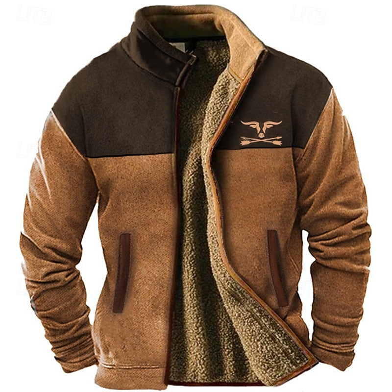Roland - Veste Polaire Bicolore Zippée