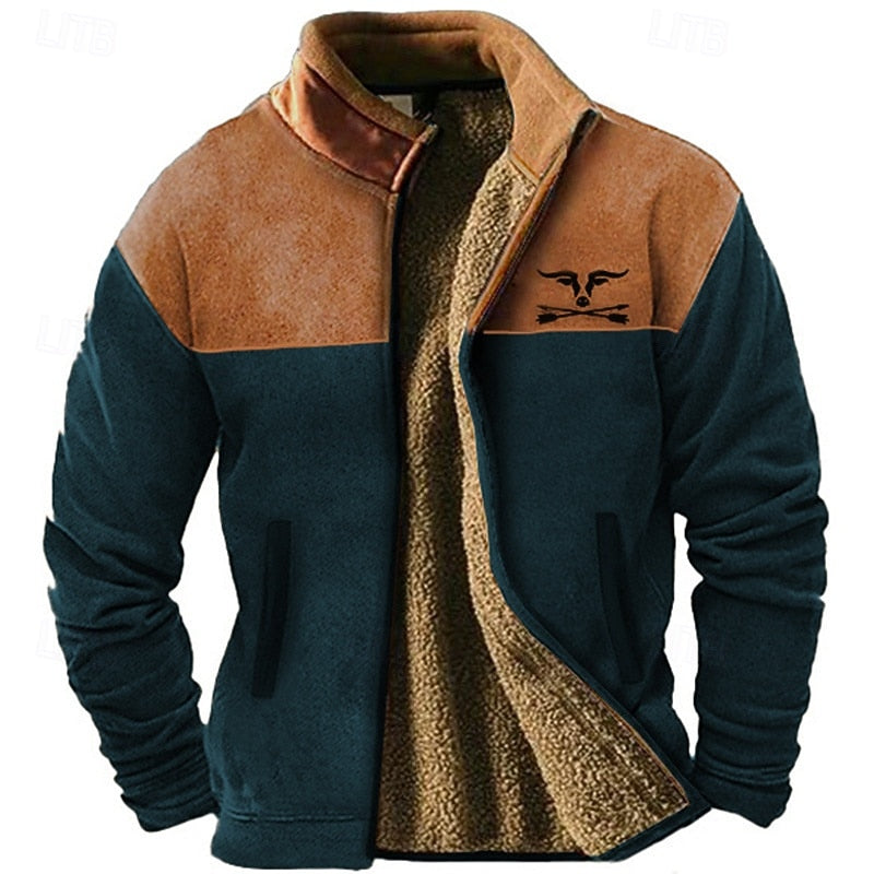 Roland - Veste Polaire Bicolore Zippée