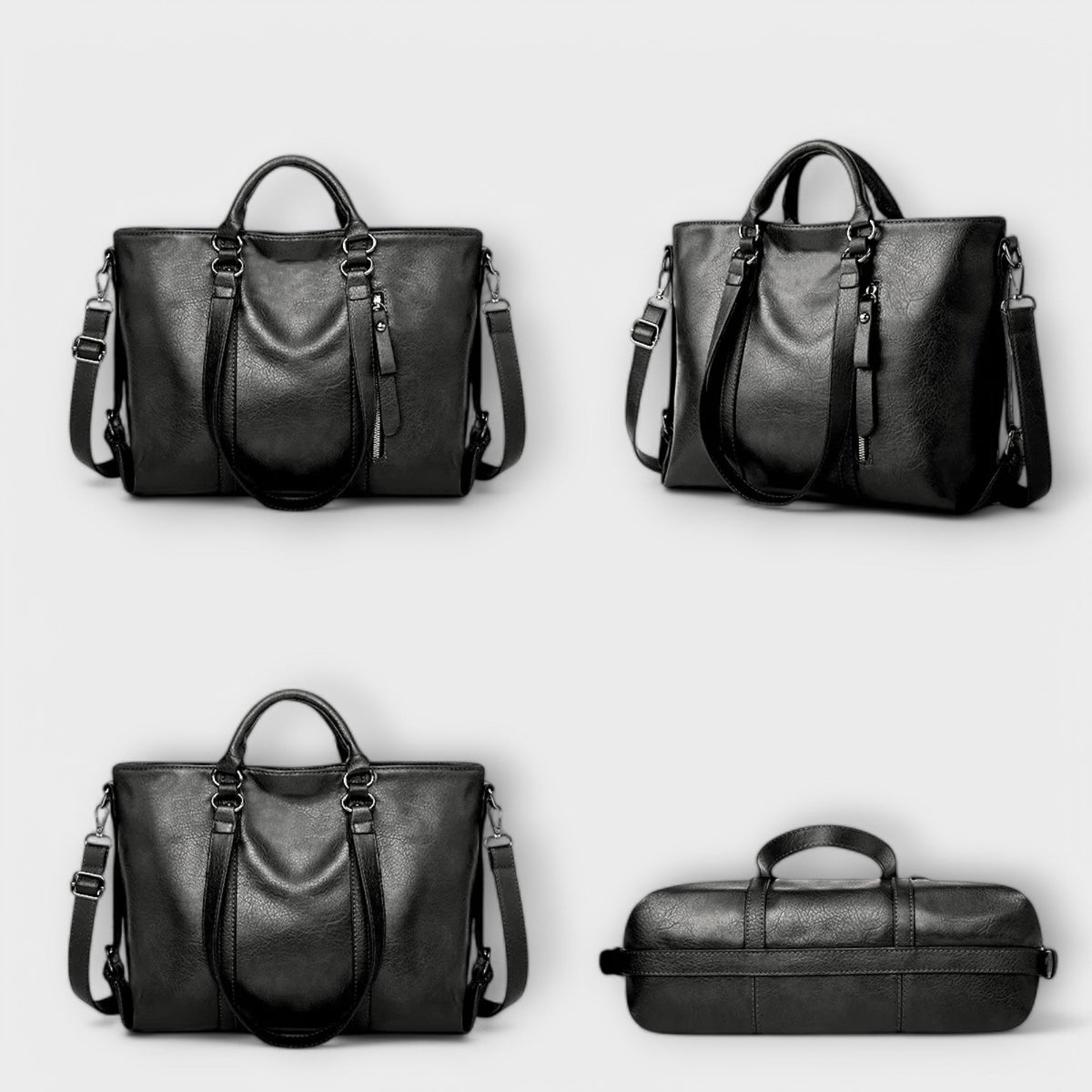 Sac Cabas en Cuir Femme Grand Format