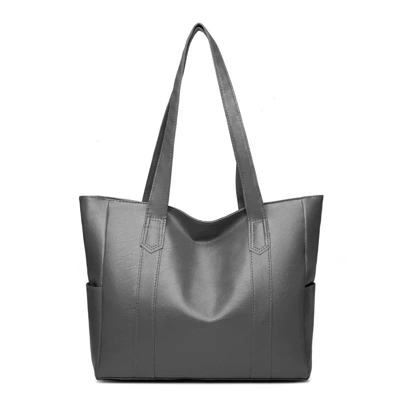 Gilberte - Sac Cabas Cuir Poches