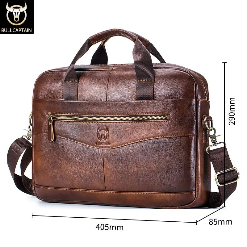 Sacoche homme avec poche extérieure pour ordinateur portable