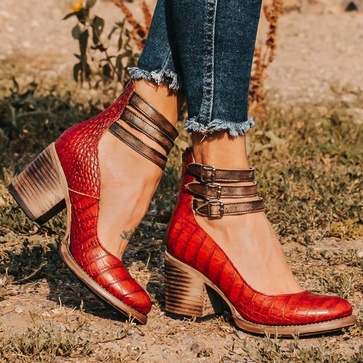 Sandales de marche confortables ergonomiques femme