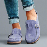 Sandales orthopédiques femme confort soutien plantaire - Violet