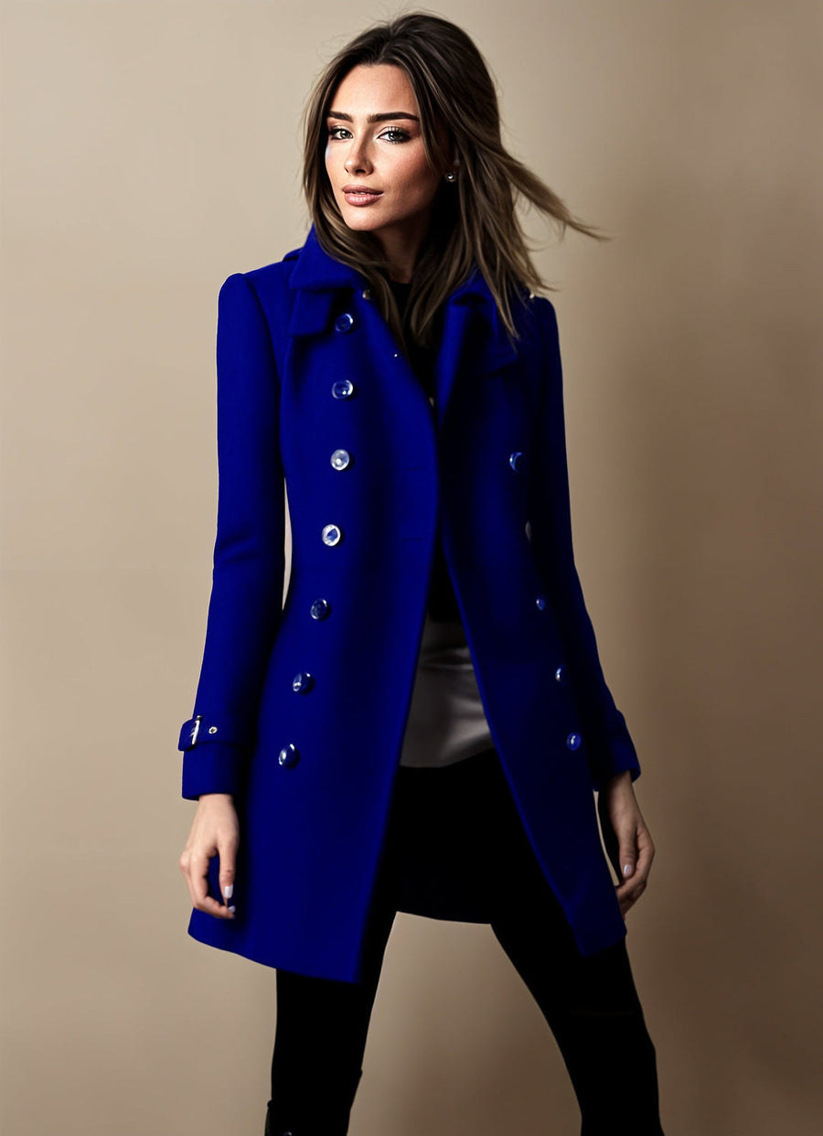 Sixtine - Manteau Long Ajusté