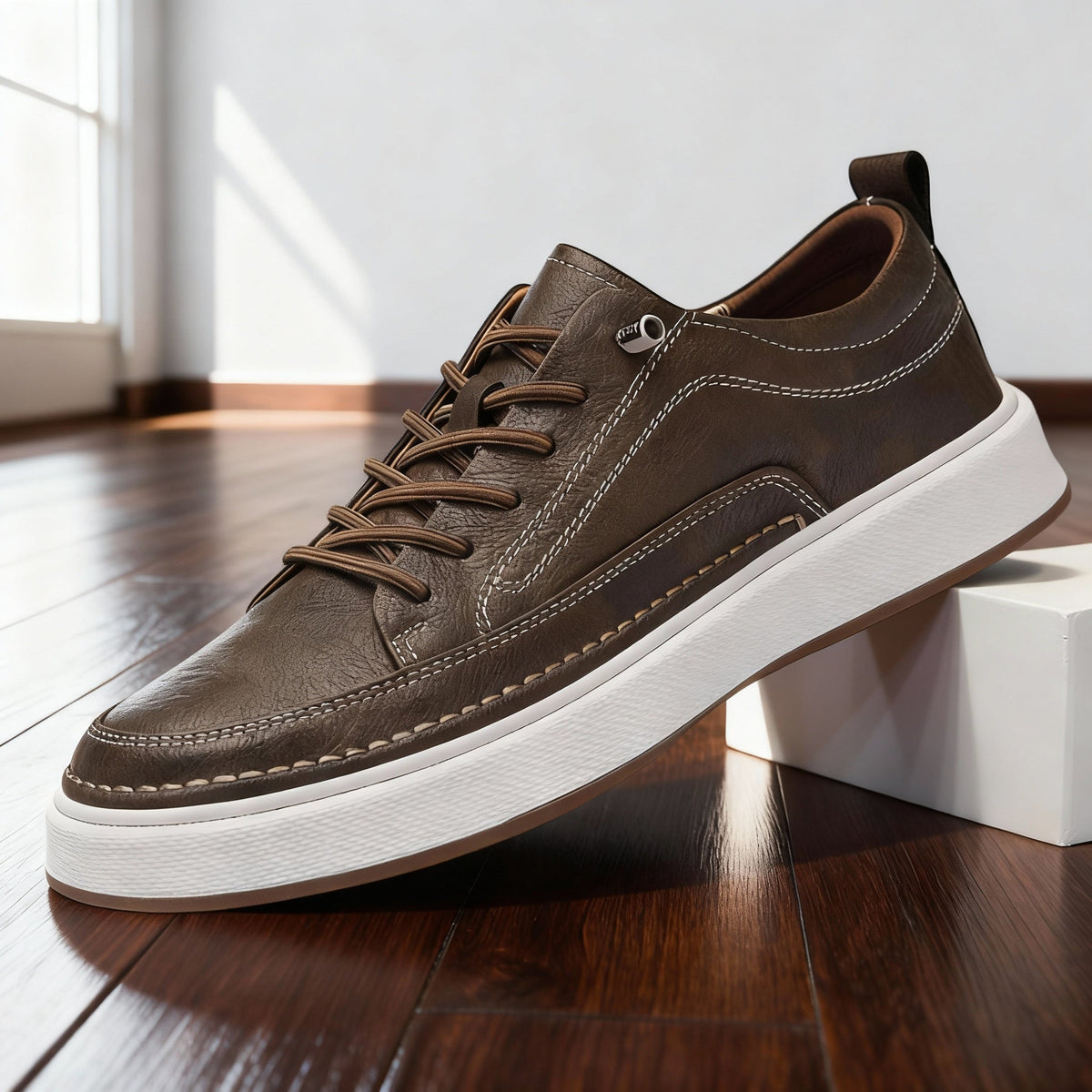 Yannick - Sneakers Cuir Doublure Respirante