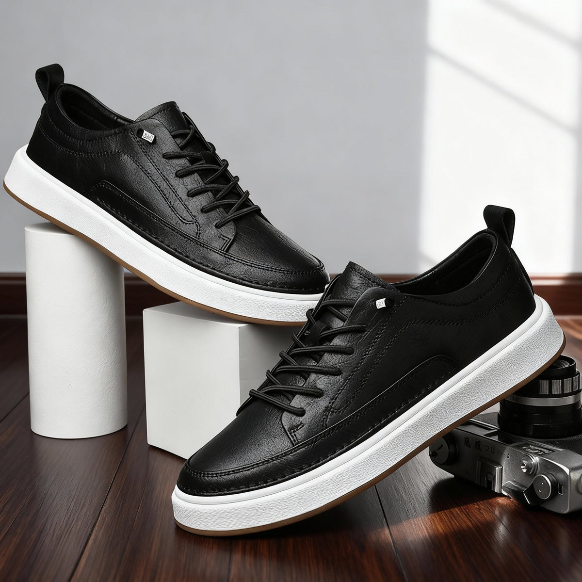 Yannick - Sneakers Cuir Doublure Respirante