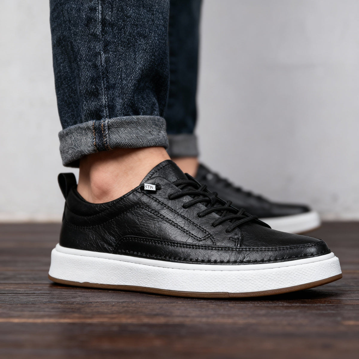 Yannick - Sneakers Cuir Doublure Respirante