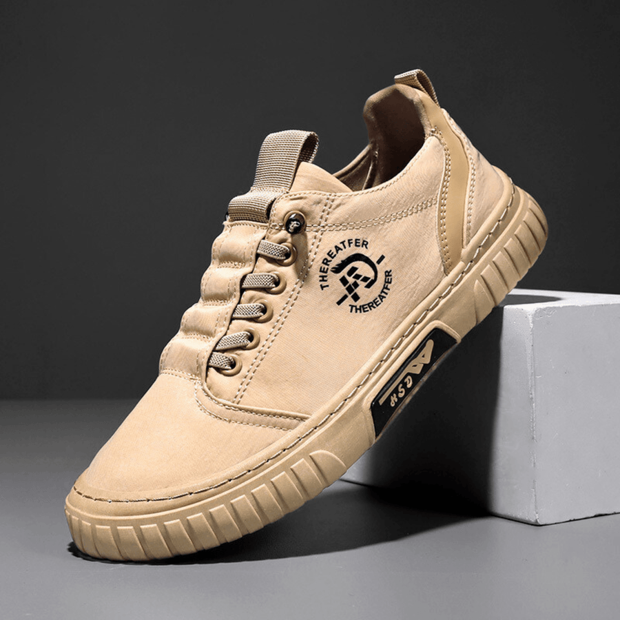 Sneakers Homme à Lacets Confort