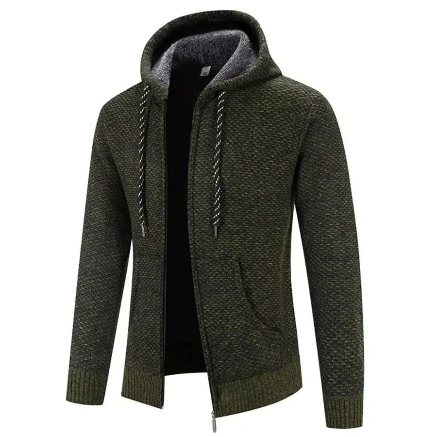Sweat à Capuche Homme en Coton Cordon de Serrage Ajustable
