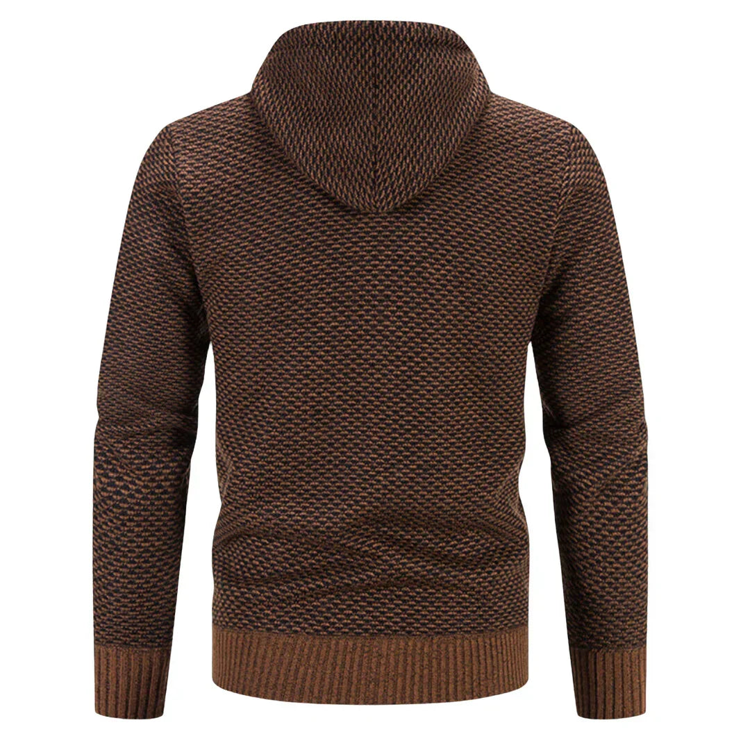 Sweat à capuche homme en coton avec cordon de serrage ajustable