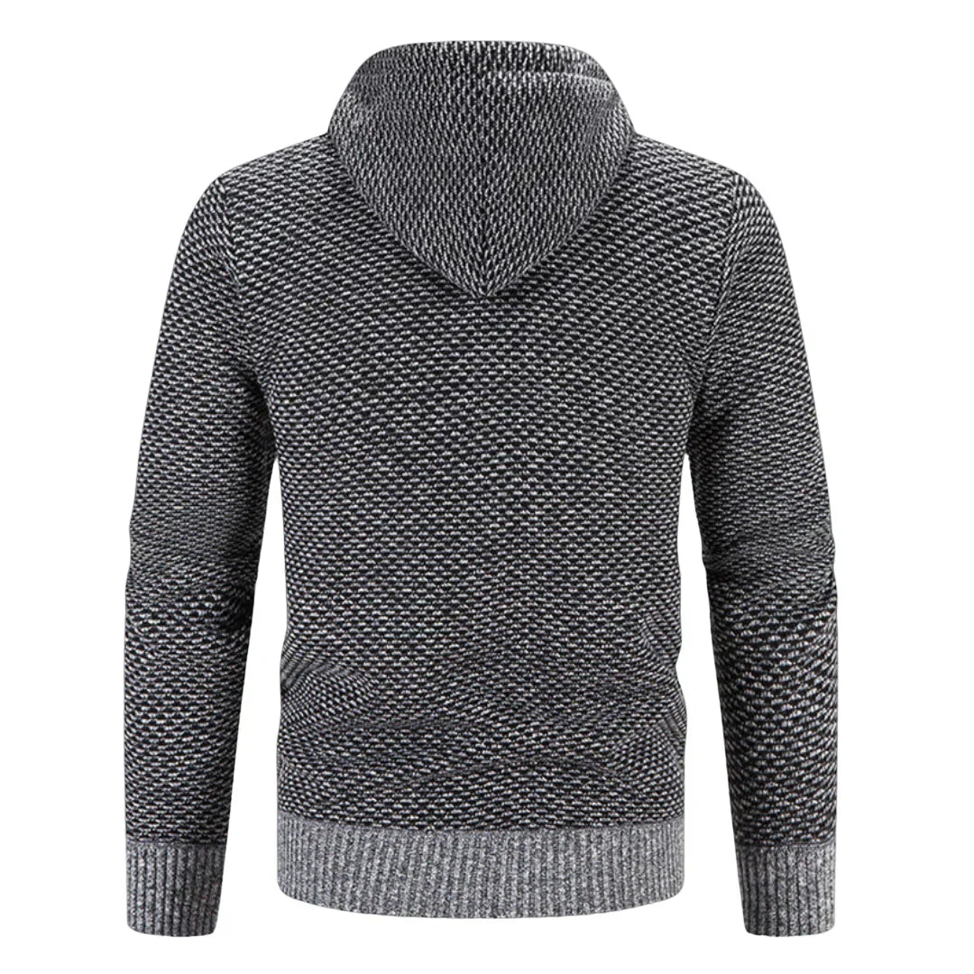 Sweat à capuche homme en coton avec cordon de serrage ajustable