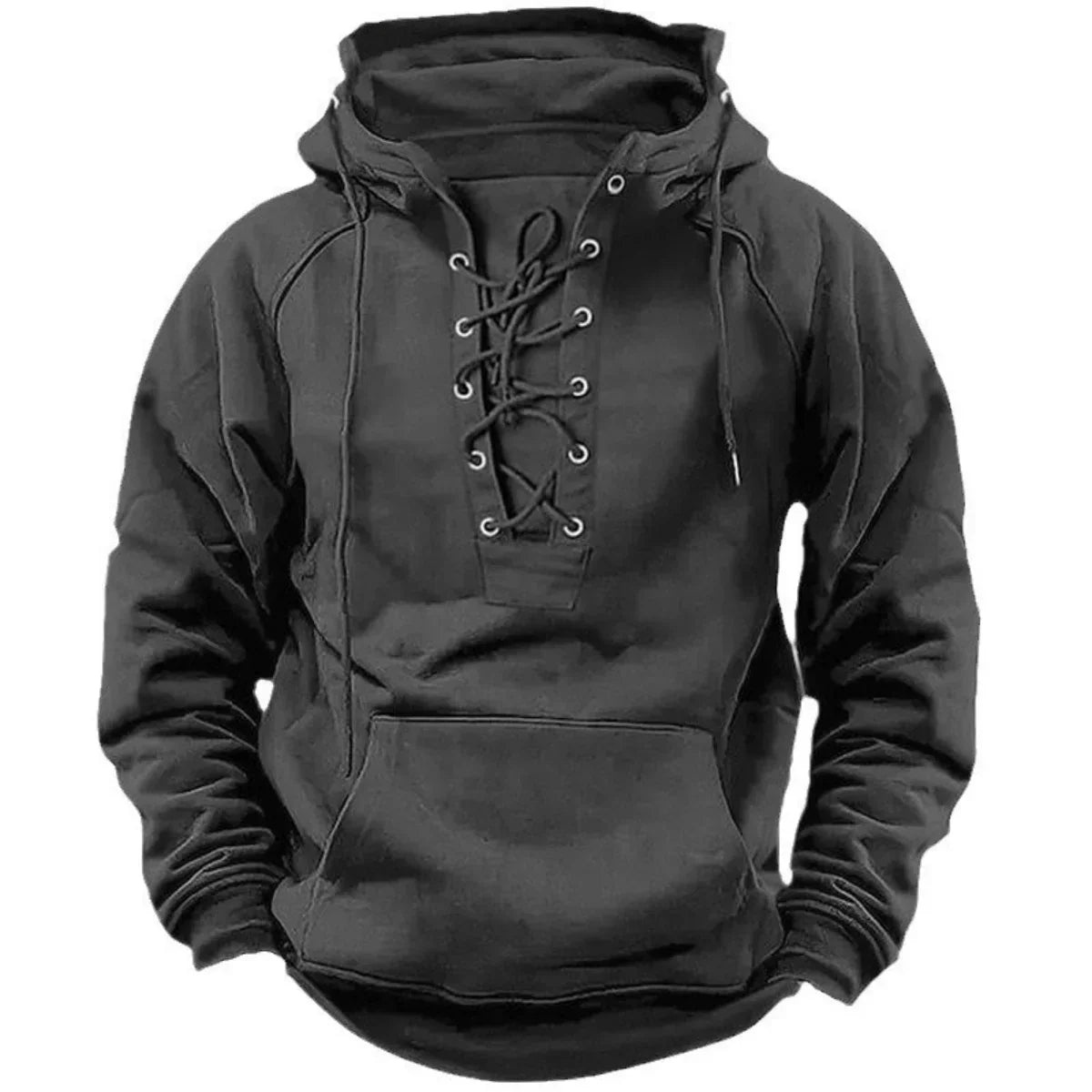 Grégoire - Sweat Capuche Lacets Épais