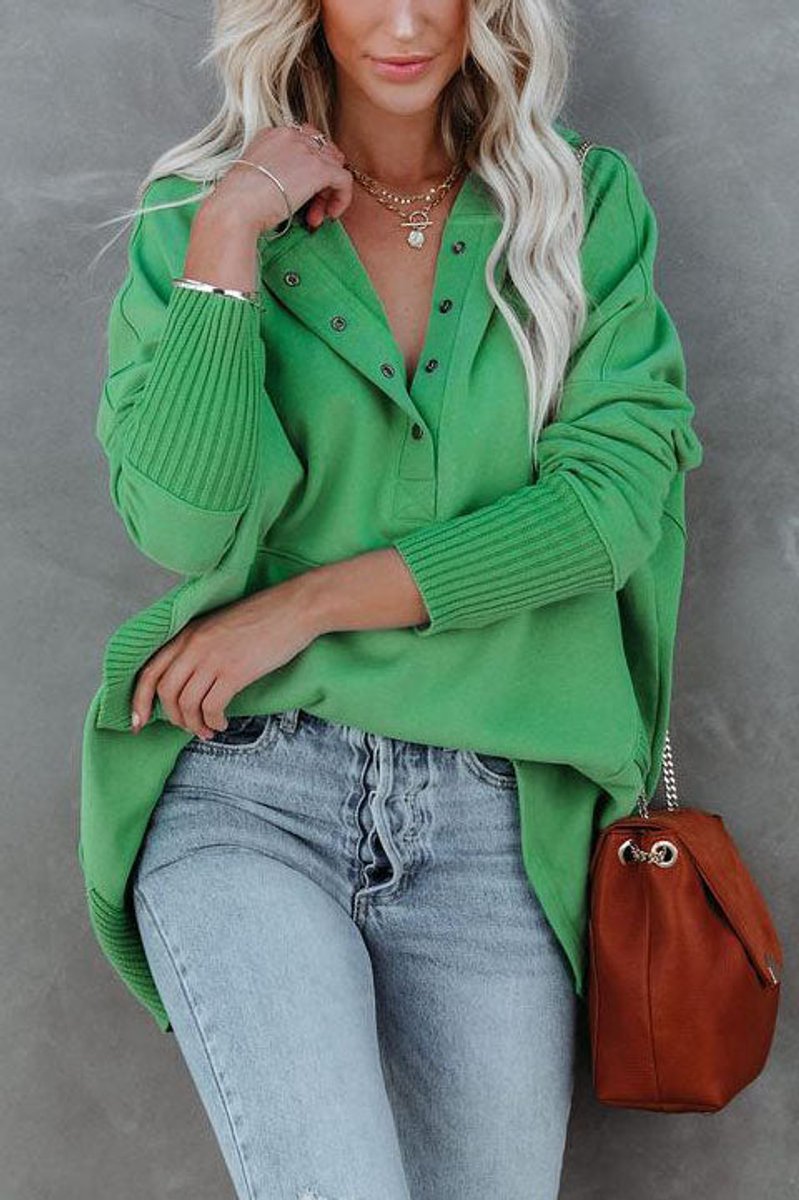 Sweat à capuche oversize femme manches longues