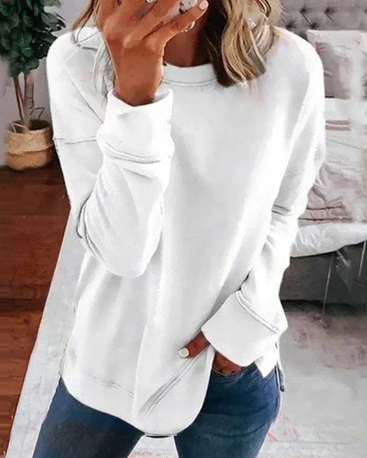 Mélodie - Sweat Oversize Col Rond