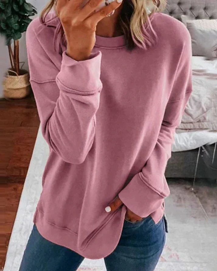 Mélodie - Sweat Oversize Col Rond