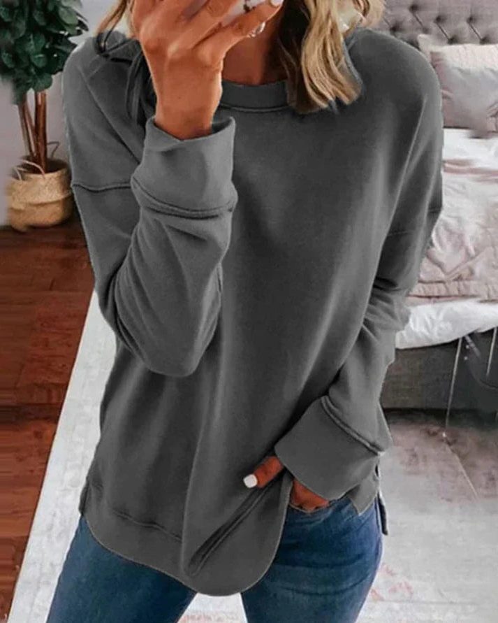 Mélodie - Sweat Oversize Col Rond