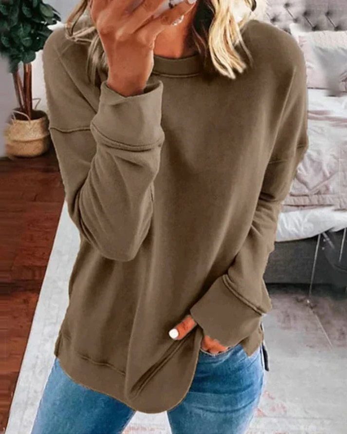 Mélodie - Sweat Oversize Col Rond